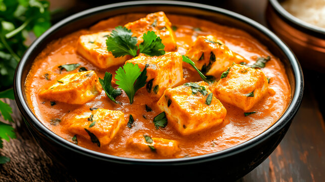 A creamy and rich paneer indian dishes